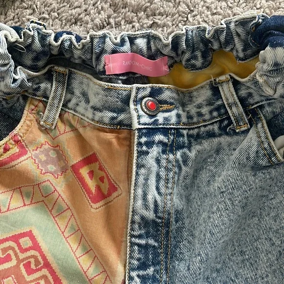 Vintage patchwork jeans - Picture 3 of 5